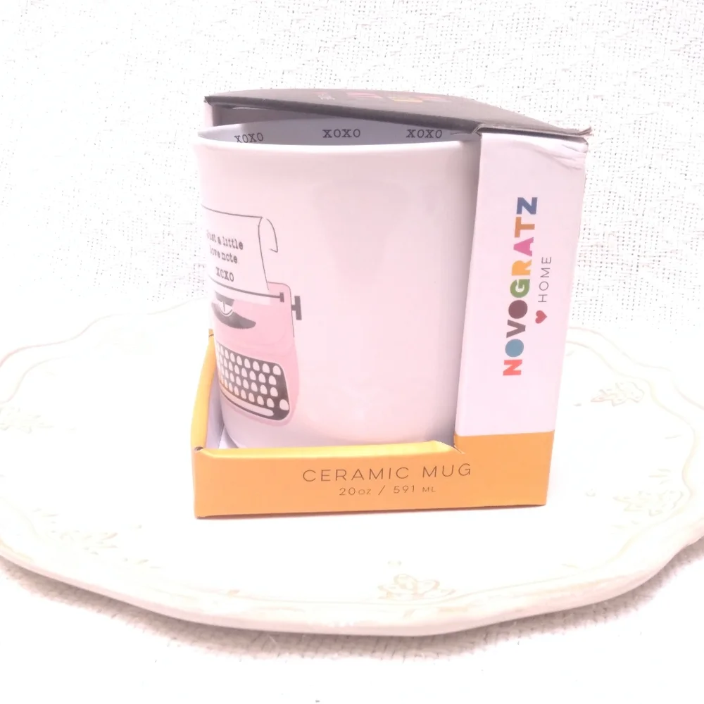 Novogratz Home Just a Little Love Note Ceramic Mug - Picture 2 of 8